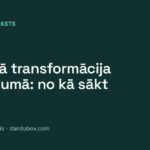 Digitālā transformācija uzņēmumā: no kā sākt